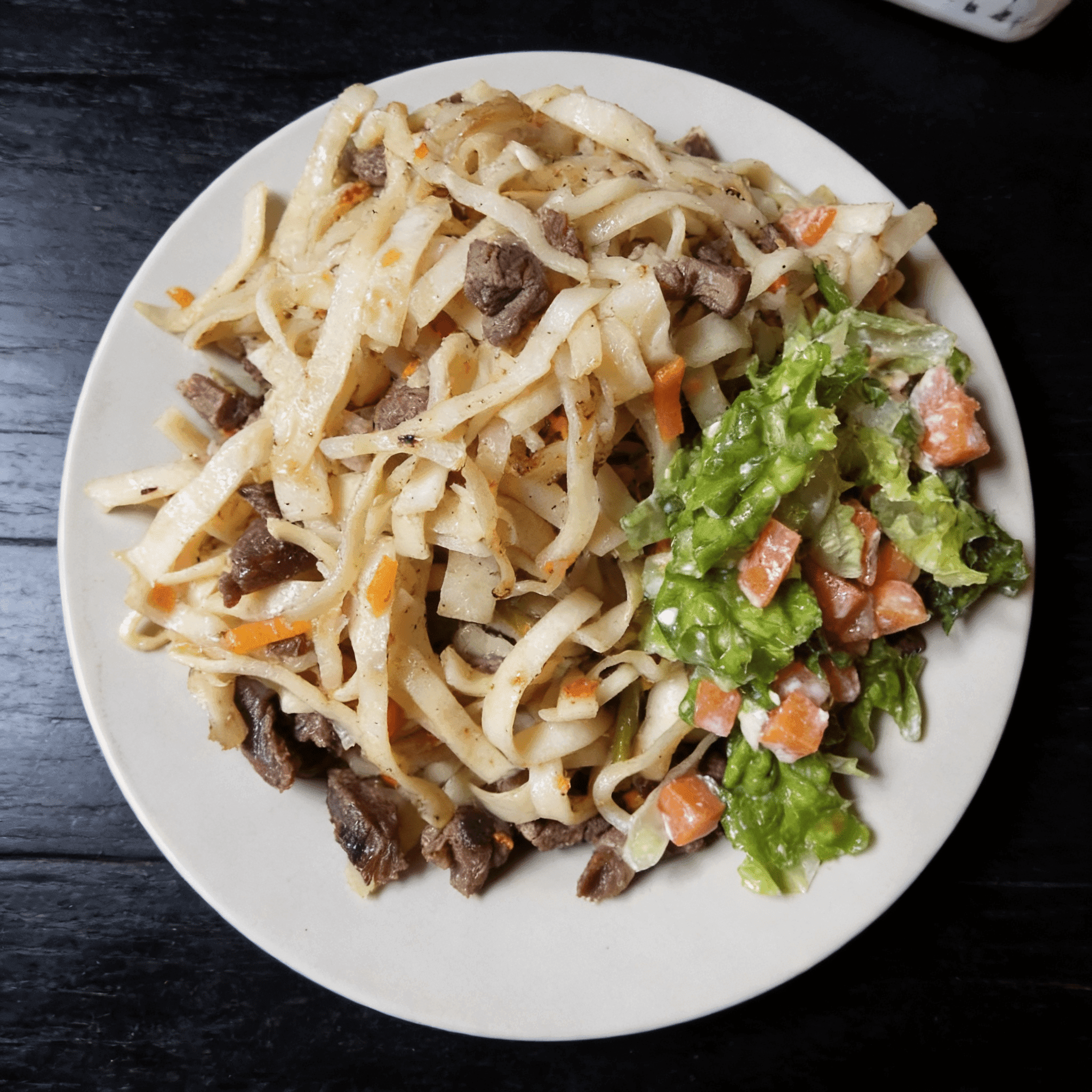 After: AI-enhanced food photo